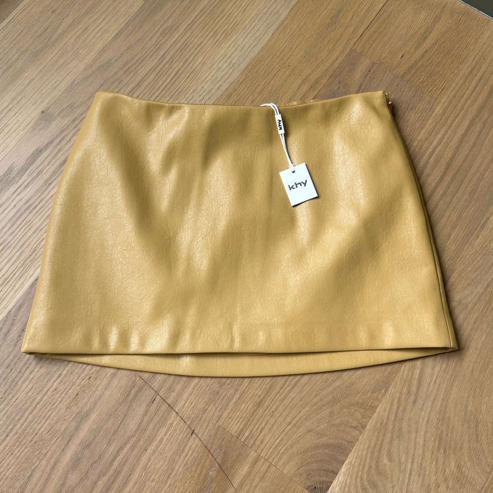 KHY Tan Blazer Jacket and Skirt set - Picture 4 of 5